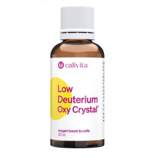Low deuterium oxy Crystal- 50 ml-apa cu conținut redus de deuterium îmbogățită cu oxigen